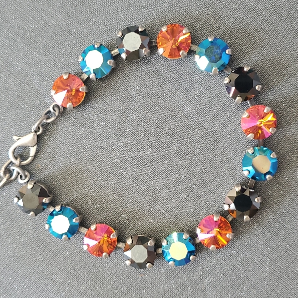Handmade Swarovski crystal bracelet